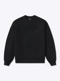 Mens Divine Fleece Pullover in the color black from the brand, CUTS.