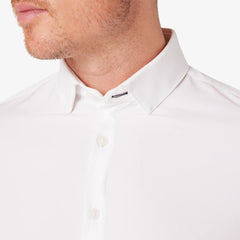 Mizzen+Main Leeward Dress Shirt in White.