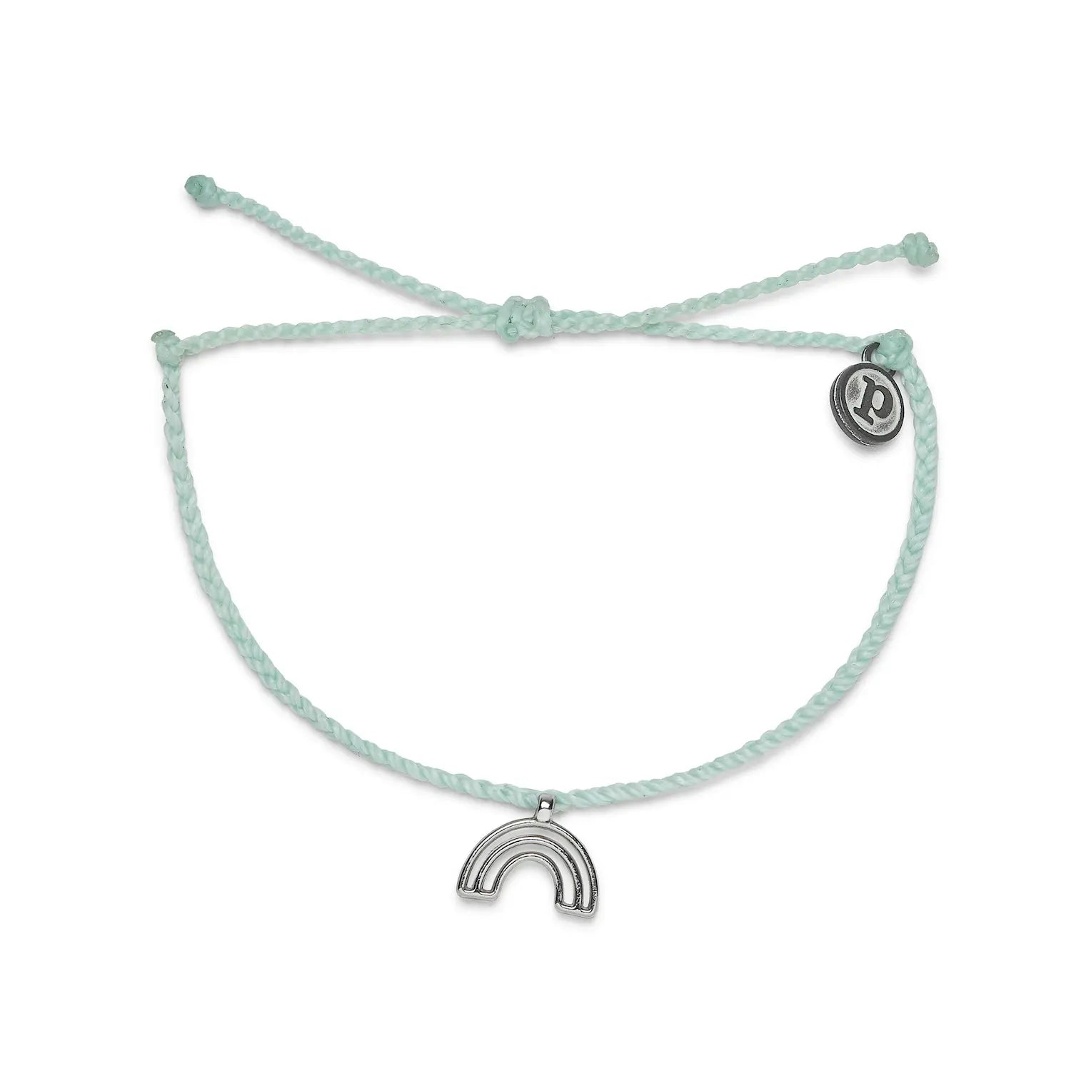 Pura Vida Chasing Rainbows Silver Charm Bracelet