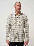 Cloud Flannel Plaid