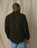 Brightside Flannel Lined Workwear Jacket in Green from The Normal Brand.