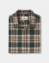 Louis Heavyweight Flannel Overshirt in Elmwood Plaid from The Normal Brand.