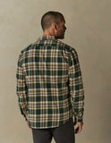 Louis Heavyweight Flannel Overshirt in Elmwood Plaid from The Normal Brand.