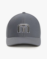 TravisMathew B-Bahamas Fitted Hat in color grey.