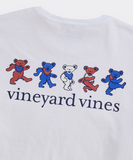 Grateful Dead RWB Dancing Bears Short Sleeve Tee
