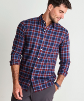 Jethro Plaid Tech Twill Shirt