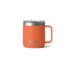 YETI Rambler 10 oz Stackable Mug With Magsliider™ Lid in color High Desert Clay.