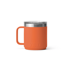 YETI Rambler 10 oz Stackable Mug With Magsliider™ Lid in color High Desert Clay.
