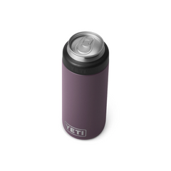 YETI Rambler 12 oz Colster® Slim Can Cooler in color Nordic Purple.