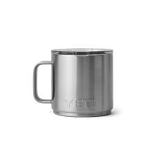 YETI Rambler 14 oz Stackable Mug With Magslider™ Lid in color Stainless.