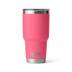 YETI Rambler 30 oz Tumbler with Magslider™ Lid in color Tropical Pink.