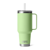 YETI Mug with straw in size 42 oz color Key Lime.