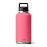 YETI Rambler 64 oz Bottle With Chug Cap in color Tropical Pink.