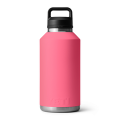 YETI Rambler 64 oz Bottle With Chug Cap in color Tropical Pink.