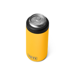 YETI Rambler 16 oz Colster™ Can Cooler in Alpine Yellow.