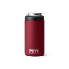 YETI Rambler 16 oz Colster™ Can Cooler in Harvest Red.