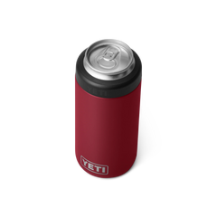 YETI Rambler 16 oz Colster™ Can Cooler in Harvest Red.