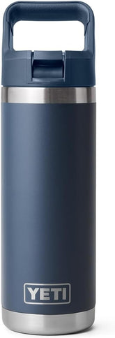 YETI Rambler 18oz Straw Bottle Navy
