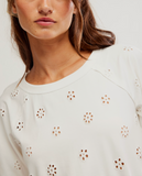 Jessie Eyelet Tee