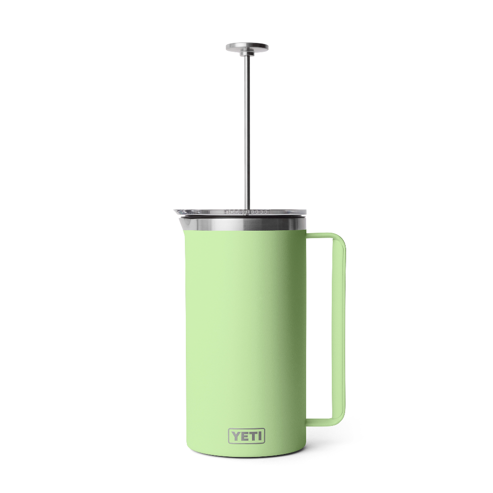 YETI Rambler 34 oz French Press in color Key Lime.