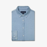 Nash Chambray Long Sleeve No Tuck Dress Shirt
