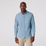 Nash Chambray Long Sleeve No Tuck Dress Shirt
