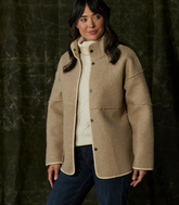 Highland Fleece Snap Coat