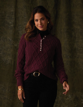 Josefine Cableknit Henley