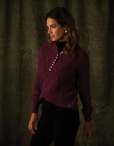Josefine Cableknit Henley