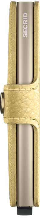 Miniwallet Pebble-Butter Yellow