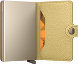 Miniwallet Pebble-Butter Yellow