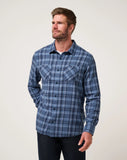Cloud Flannel Plaid