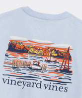 Dockside Autumn Wakes Short Sleeve Tee