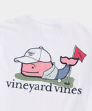 Golfer Whale Short Sleeve Tee
