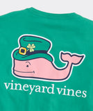 St. Patrick's Day Whale Long Sleeve Tee