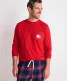 2025 Santa Whale Long Sleeve Tee