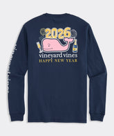 2026 Whale Long Sleeve Pocket Tee