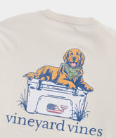 Camo Cooler Dog Short Sleeve Pocket Tee