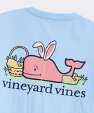 Easter Whale Long Sleeve Pocket Tee