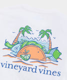 Fish Taco On The Beach Short Sleeve Tee