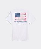 Golf Flag Short Sleeve Pocket Tee