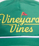Vineyard Vines Golf Logo Flat Brim Hat