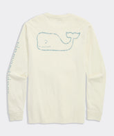 Long Sleeve Vintage Whale Tee
