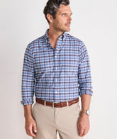 Faraway Plaid Performance Cotton Shirt
