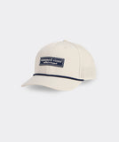 Rubber Patch Perf Baseball Hat