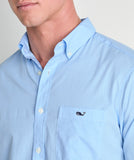 Shoreline Solid Perfect Wash Poplin Shirt