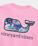 VV Stickers Whale Fill Short Sleeve Tee