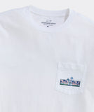 Sunset Golf Logo Box Short Sleeve Tee