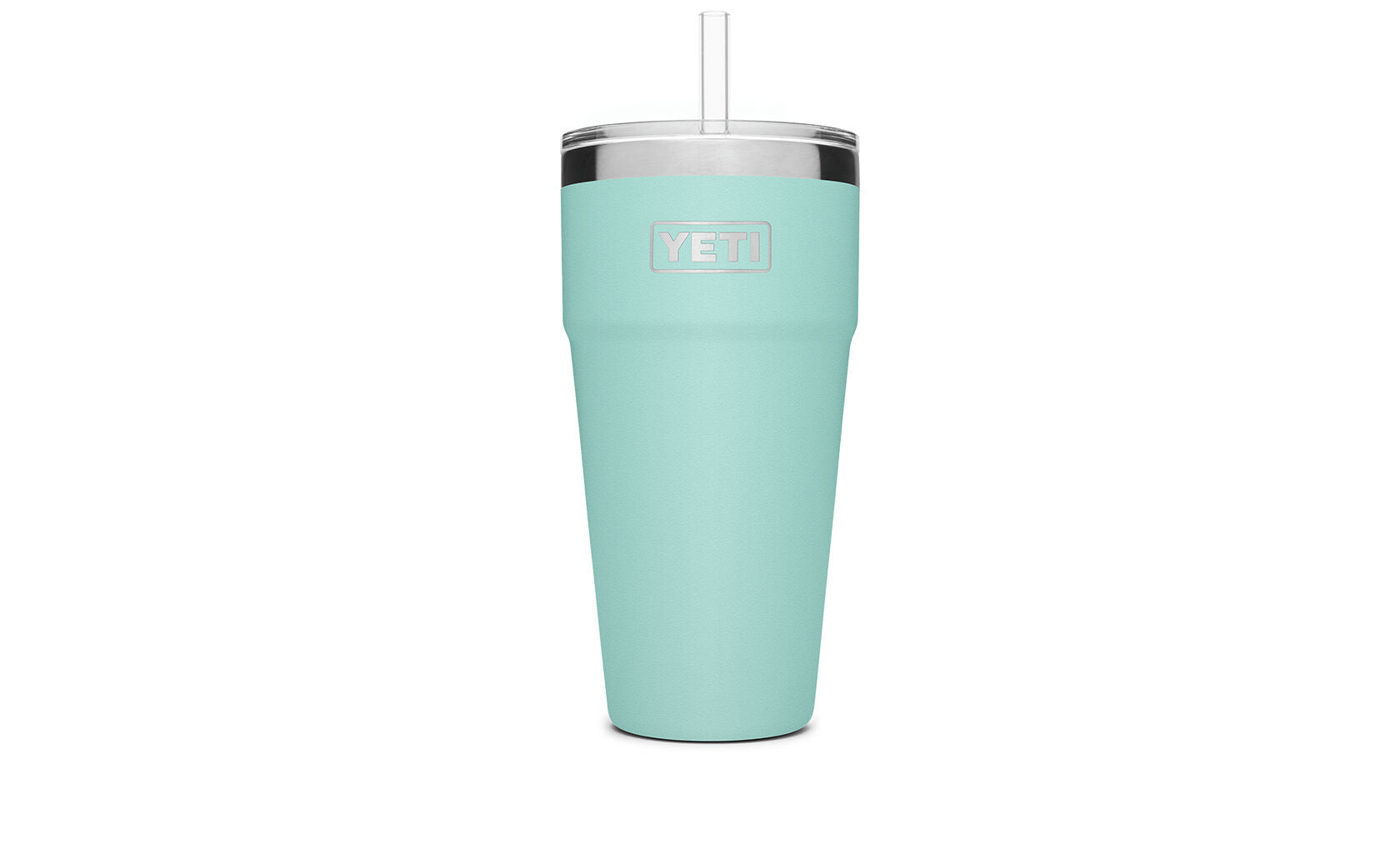 Rambler 26 Oz Straw Cup Seafoam