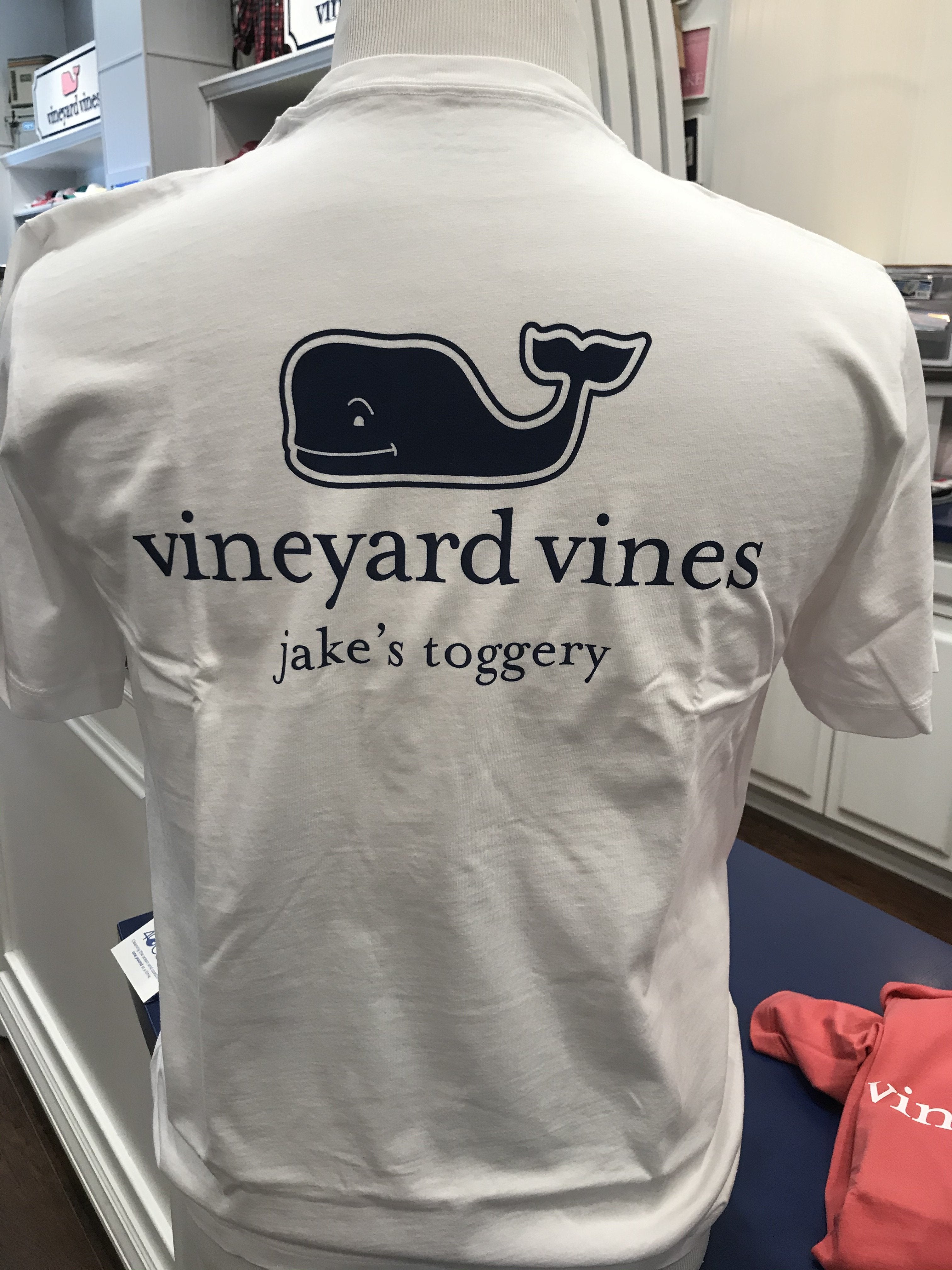 Vineyard Vines USA Mountain Dog Short Sleeve T-Shirt